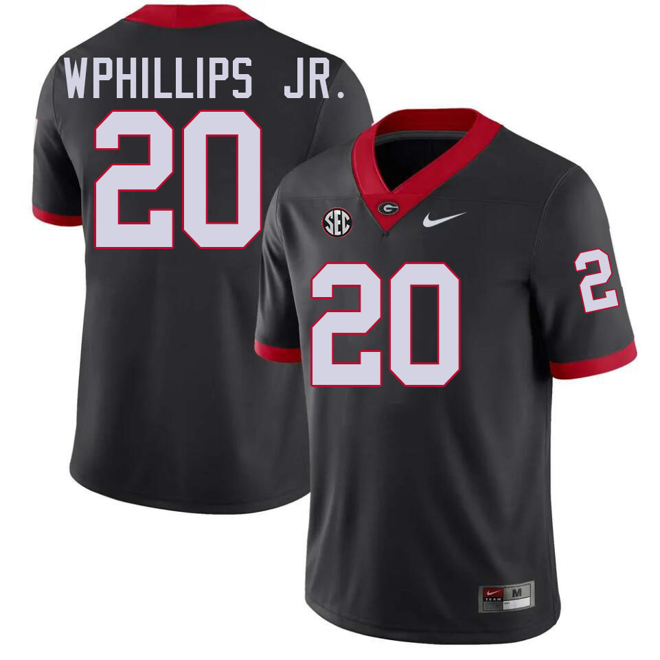 #20 Dwight Phillips Jr. UGA Jersey,University Of Georgia Bulldogs Football Jersey,Uniforms,Gears-Bla #20 Dwight Phillips Jr. UGA Jersey,University Of Georgia Bulldogs Football Jersey,Uniforms,Gears-Bla